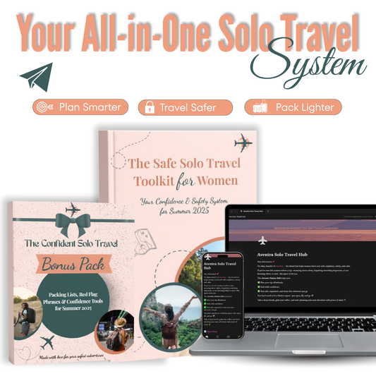 Travel Solo with Confidence, Not Fear.